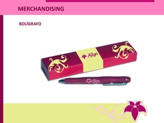 BOLÍGRAFO
MERCHANDISING
 