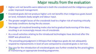 Genetic improvement of small ruminants in Ethiopia have failed and need re-think