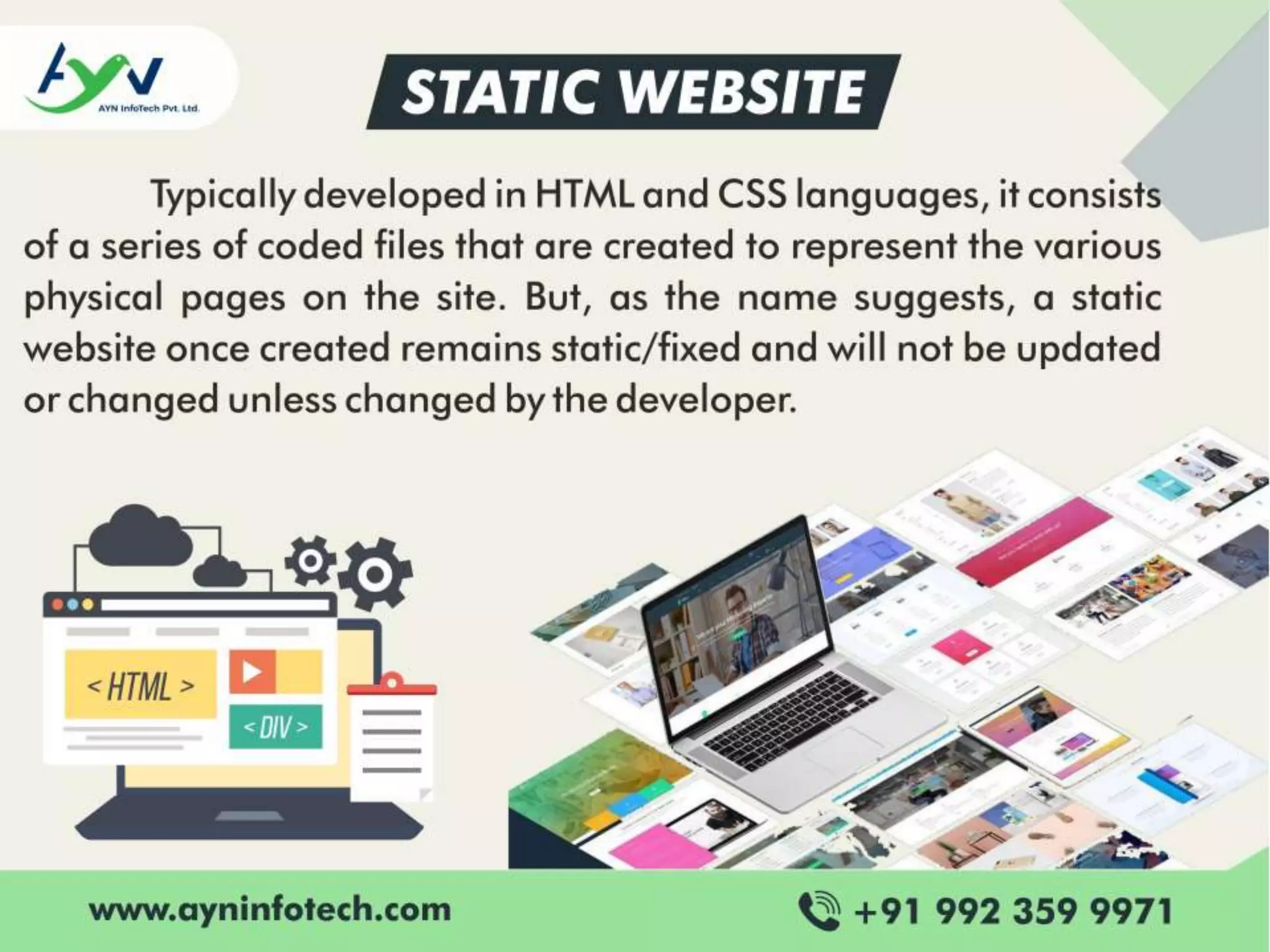 STATIC vs DYNAMIC WEBSITE - Which One Will Suit Your Business? | PPT