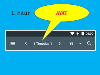 1. Fitur AYAT
 