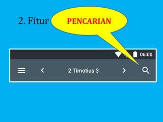 2. Fitur PENCARIAN
 