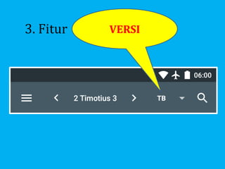 3. Fitur VERSI
 