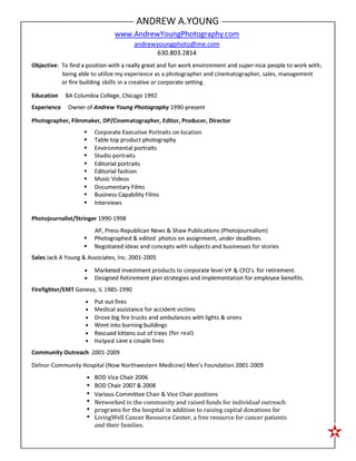 Andrew Young Resume 1.2016