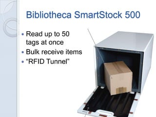 The Skinny on RFID and Automated Materials Handling in Library | PPTX