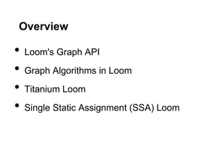 Loom and Graphs in Clojure | PDF