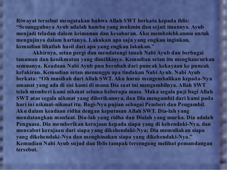 Nabi Ayub As