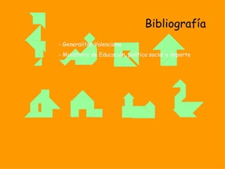 Bibliografía Generalitat Valenciana Ministerio de Educación, política social y deporte 