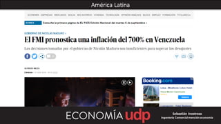 América Latina
Sebastián Inostroza
Ingeniería Comercialmención economía
 