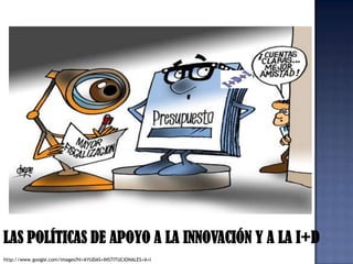LAS POLÍTICAS DE APOYO A LA INNOVACIÓN Y A LA I+Dhttp://www.google.com/images?hl=AYUDAS+INSTITUCIONALES+A+I