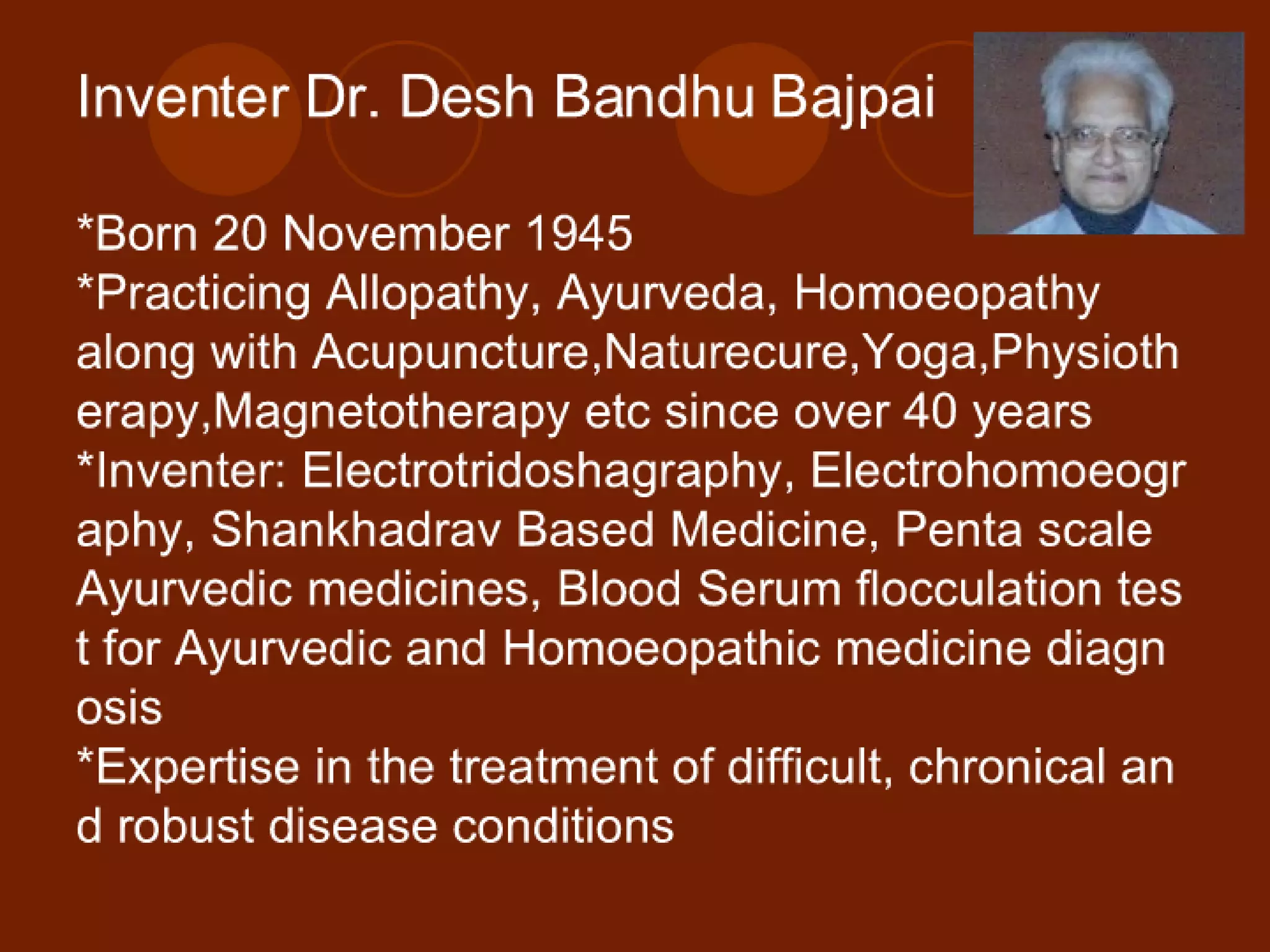 Ayurscan: Electrotridoshagraphy {ETG} Report