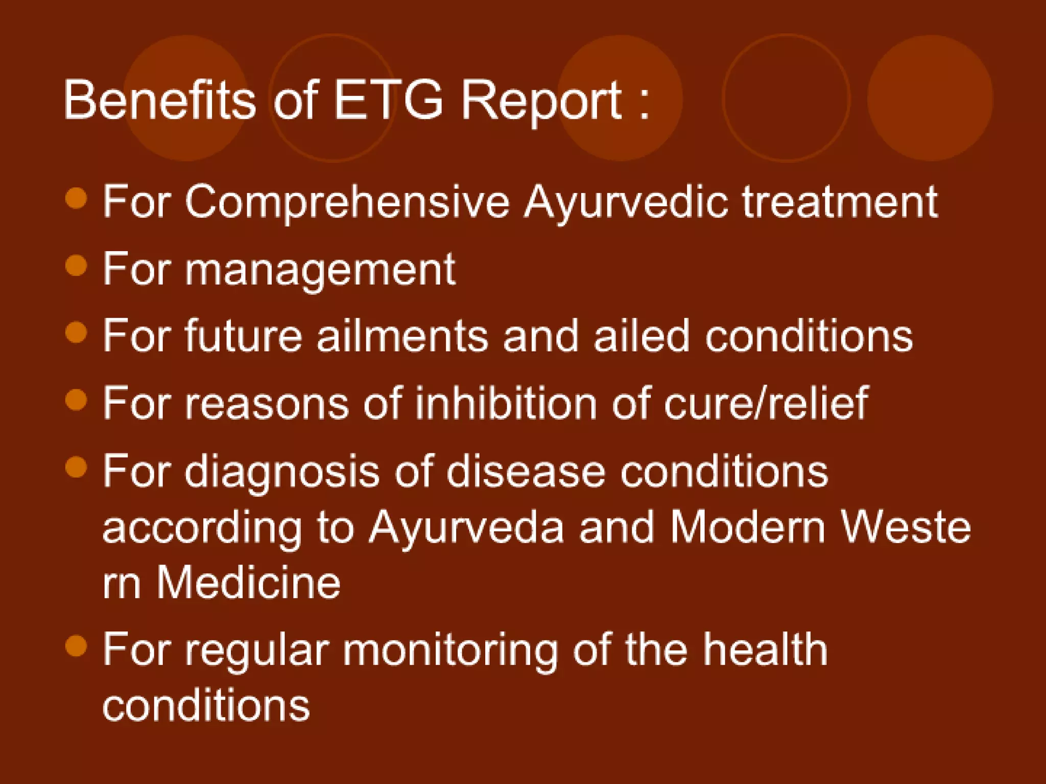 Ayurscan: Electrotridoshagraphy {ETG} Report