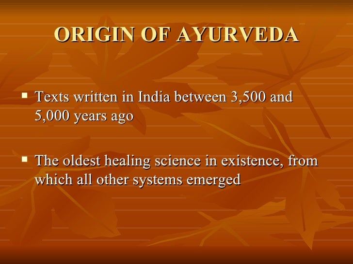 Ayurveda