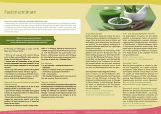 Wissenswertes zu unseren Fastenkursen
Damit du deine Fastenzeit als wirkungsvoll erleben kannst, ist es sehr hilfreich,
wenn du folgendes beachtest und dich auch etwas vorbereitest:
Fastenseminare
Fasten ist ein uraltes, universelles, großartiges Heilmittel der Natur.
In vielen Kulturen und Traditionen galt und gilt das Fasten als heiliges Reinigungsritual, es schafft Klarheit des Geistes,
ermöglicht tiefe Einsichten in das eigene Innere und fördert die Heilungsprozesse. Das ganze Körper-Geist-System kann
sich tiefgreifend erneuern und regenerieren. Blockierte Energien beginnen jetzt wieder zu fließen, so dass Körper, Seele
und Geist sich mit neuer Kraft und Vitalität aufladen. Nach dieser Reinigungs- und Entschlackungserfahrung fühlst du
dich leicht, hell und klar.
Den Anreisetag zum Entlastungstag zu machen, macht den
Beginn deiner Fastenzeit leichter.
• Nehme nur sehr wenig und leicht verdauliche Nahrung
zu dir, z.B. Obst, verdünnte Obstsäfte, Salat, gedünstetes
Gemüse, fettfreie Brühe oder Kräutertee.
• Verzichte besser auf Milchprodukte, sie sind auf Grund
des hohen Eiweißgehaltes eher schwer verdaulich. Es ist gut,
erst bei einem richtigen Hungergefühl zu essen. Viel trinken
hilft dabei!
• Bereits 3 Tage vorher solltest du Zigaretten, Alkohol, Kaffee
und Süßigkeiten stark reduzieren oder besser weglassen.
•	Seminarbeginn ist am Anreisetag um 20:00 Uhr, Raumbe-
zeichnung siehe Anschlagbrett. Du kannst gerne ohne Auf-
preis um 16:30 Uhr an der Yogastunde teilnehmen.
Während des Fastens wird der Enddarm in regelmäßigen
Abständen gereinigt.
• Dazu benötigst du einen Irrigator, den du von zu Hause
mitbringen oder hier vor Ort erwerben kannst.
• Diese Form der Reinigung wird ergänzt durch yogische
Techniken, die wir gemeinsam erörtern. Sie sind ausreichend
zur Vorbereitung des Darms.
• Wenn du jedoch bereits Erfahrung mit Techniken zur Darm-
reinigung hast, kannst du diese natürlich vorab zu Hause
ausführen, z. B. Shank Prakshalana, x-prep, FX Passage Salz,
Glauber Salz oder Klistiere.
• Abführsalze, die während der Fastenkur benötigt werden,
stellen wir zur Verfügung. Während der Fastenzeit wird um
11:00 Uhr frisch gepresster Frucht-/Gemüsesaft gereicht und
um 18:00 Uhr Gemüsebrühe. Den ganzen Tag über stehen
Kräutertee und Mineralwasser kostenlos zu deiner Verfügung.
Am dritten Tag des Seminars werden wir gemeinsam das Fas-
ten brechen, so dass wir noch 2 Aufbautage haben.
Bitte mitbringen:
• Für den Leberwickel 1 normal großes Handtuch und 1 		
Wärmflasche
• Warme und wetterfeste Kleidung und entsprechendes 		
	 Schuhwerk zum Spazierengehen oder Wandern
• Bade- und Saunasachen
• Bitte Einlaufgerät mitbringen. Falls du keines hast, kannst
du es auch in unserem Shop vor Ort erwerben.
Allgemeine Information:
Bei allen unseren Kursen und Seminaren gehören täglich eine
bis zwei Yogastunden mit Atemübungen, Körperübungen und
Entspannung, zweimal täglich Meditieren, Mantra-Singen,
Vorträge und Workshops zum Tagesablauf. Praktische Er-
fahrungen in der Gruppe werden ergänzt und gestützt durch
begleitende Informationen aus den Vorträgen, die dir viel
Wissenswertes rund ums Fasten bieten.
Yoga Aktiv Fasten
Fasten entschlackt, reinigt und entlastet den ganzen
Organismus. Nach anfänglichen Entgiftungser­schei­­­
nungen fühlst du dich schon bald viel leichter und
durchlässiger. Deine Wahrnehmung und Sinne wer-
den geschärft. Du wirst besonders empfänglich für
spi­ri­­tuelle Erfahrungen. Meditation und Yogaübungen
fließen ganz von selbst.
Die Stoffwechselprozesse und Entschlackung werden
gefördert durch die aktive Bewegung mit Yoga und
Nordic Walking, Massage sowie die anregenden Wir-
kungen des Bad Meinberger Heilwassers, frisch ge-
presste Obst- und Gemüsesäfte sowie Gemüsebrühe.
Nordic Walking ist eine Trendsportart, die den Kreis-
lauf besonders aktiviert und durch weit ausholende,
fließende Bewe­gungen gleichzeitig auch die Schul-
ter-, Arm- und Nackenmuskulatur stärkt und dehnt.
Dein Yoga Aktiv Fasten Programm umfasst:
Jeweils morgens und abends Meditation, Man-
tra-Singen, Lesung/Vortrag, täglich eine Yogastunde,
Trinkkur mit Bad Meinberger Heilwasser, Obst,
Gemüsesaft und Gemüsebrühe, sowie 3× Massage,
3× Nordic Walking, 1× Bad Meinberger Badehaus
mit Sauna, 1× Wanderung zu den Externsteinen.
Am Ende dieser Aktiv Fastenwoche fühlst du
dich wie neugeboren.
BM 27.1.-3.2., 24.-31.3.. SL: Sharima Steffens
BM 28.4.-5.5. SL: Premajyothi Schumann
MZ 612 €; DZ 725 €; EZ 845 €; S/Z/Womo 521 €
Heil- und Reinigungsfasten Intensiv
Ein ausgeklügeltes Programm, um den Körper
gründlich zu entschlacken: Fasten mit speziellen
Säften und Gemüsebrühen, besondere Nahrungs-
ergänzungsmittel (Reinigungskräuter, Mineralien),
3× Sauna­besuche, 2× Ayurveda-Massagen, täglich
2× Yogastunden, Meditation, Mantra-Singen. Nach
diesen Tagen ist dein ganzes System rundum erneu-
ert, die Haut gereinigt, die Verdauung vorzüglich,
deine Augen strahlen, du bist aufgeladen mit neuer
Energie und Positivität.
BM 22.2.-3.3. SL: Sharima Steffens
MZ 782 €; DZ 929 €; EZ 1.082 €; S/Z/Womo 665 €
Ayurveda Fasten
Wenn das Verdauungsfeuer zu schwach ist, kön-
nen sich Übergewicht und Trägheit einstellen.
Ayurvedisches Fasten entfacht es wieder. Während
dieser sanften Methode wird der Körper mit Hilfe
von Suppen und heißen Getränken gereinigt und
entschlackt. Bewegung an frischer Luft, Massage-
workshop, Yoga, Meditation, Mantra-Singen sowie
Gesprächsrunden bereichern unseren Tagesablauf.
BM 3.-8.2., 20.-25.10. SL: Kuldeep Kaur Wulsch
MZ 378 €; DZ 460 €; EZ 544 €; S/Z/Womo 313 €
Genussvoll gesund - Basenfasten vegan
Genießen und gleichzeitig den Körper von «Schla-
cken» und lästigen Pfunden befreien - das ist mög-
lich! Basisch-vegane Mahlzeiten, Leberwickel und
Yoga helfen, Ballast abzuwerfen und dich zu erho-
len. Du erhältst Anregungen für basenüberschüssiges
Essen im Alltag. Einiges bereiten wir gemeinsam zu.
BM 10.-15.11. SL: Christiane de Jong
MZ 391 €; DZ 473 €; EZ 557 €; S/Z/Womo 326 €
32 33Alle Seminare und Aufenthalte mit Meditation, Mantra-Singen und Yogastunden. Abkürzungen, Tagesablauf siehe Seite 37 Anmeldeformular siehe Seite 38. Tel. Anmeldung + Infos tägl. 8:00-20:00 Uhr BM: 05234/87-0
 