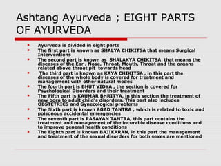 E.T.G. AyuurvedaScan information presented by Dr. D.B.Bajpai