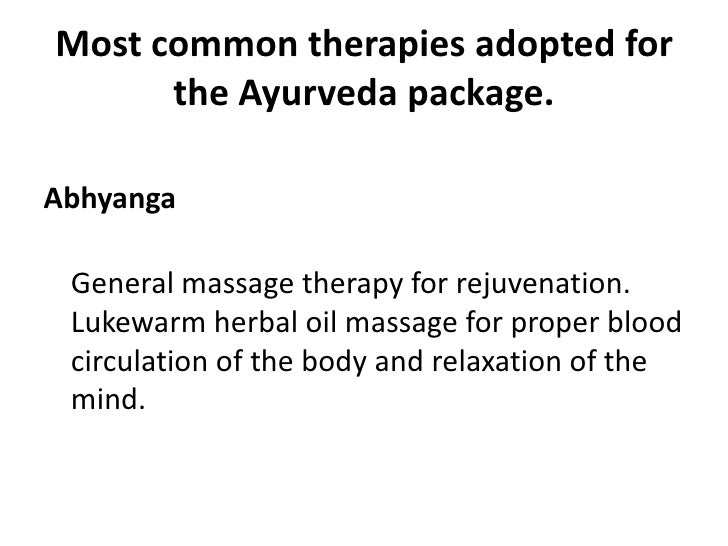 ayurveda medicine ayurveda packages ayurveda kerala abhyanga