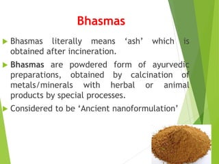 Ayurvedic formulation | PDF