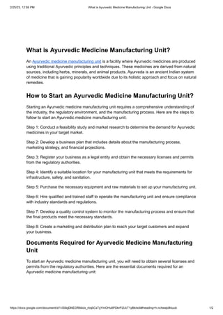 ayurvedic manufacturing plant.pdf