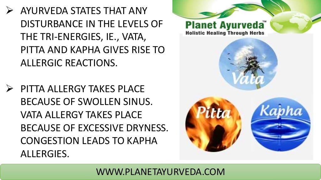 Ayurvedic medicine for allergy Natural Herbs