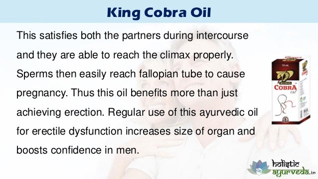 Ayurvedic Oil For Erectile Dysfunction In Men That Is Cost Effective