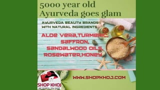 Ayurvedic products