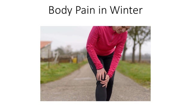 Body Pain in Winter
 