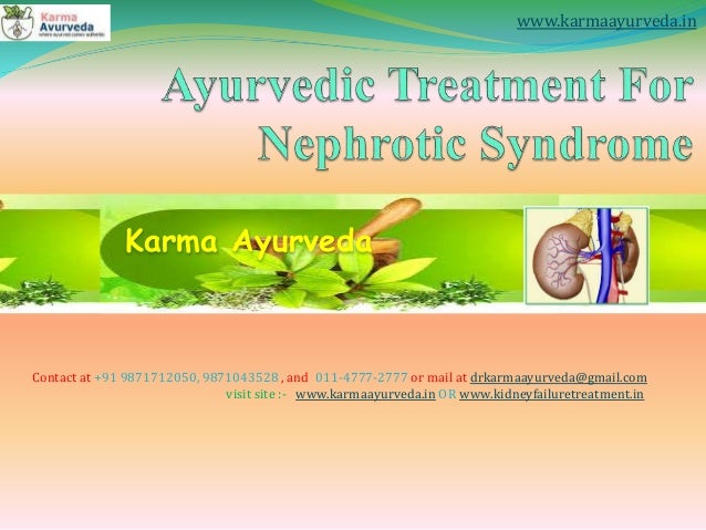Ayurvedic Treatment For Nephrotic Syndrome