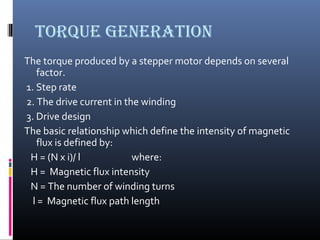 stepper motor | PPT