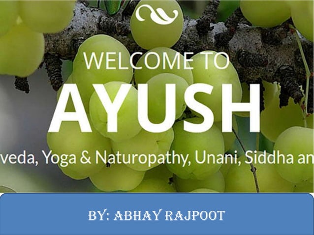 AYUSH | PPTX