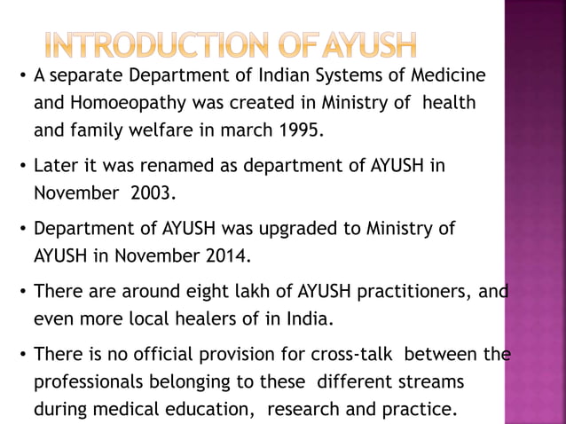 Ayush | PPTX
