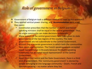 Power Sharing in Sri Lanka and Belgium Class 10 Civics | PPTX