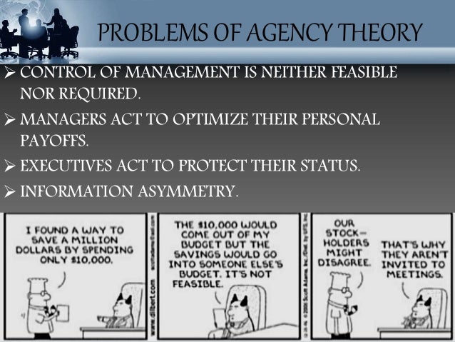 Agency Theory And Corporate Governance