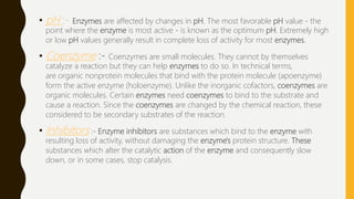 Molecular weight determination and Characterization of Enzymes | PPTX