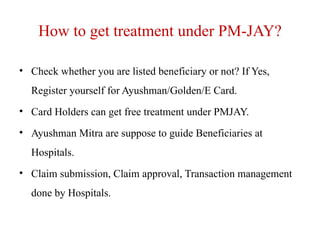 AYUSHMAN BHARATH.pptx /Community Health Nursing | PPTX