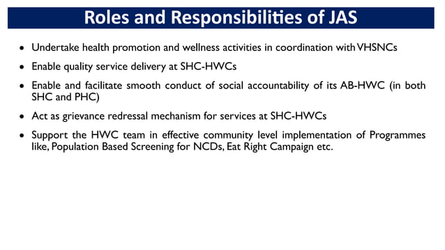 Ayushman Bharat HWC PPT.pdf | Healthcare Industry | Industries