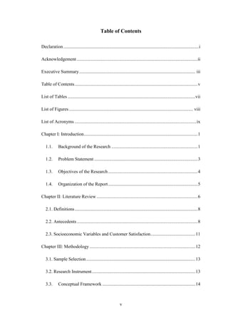 v
Table of Contents
Declaration..............................................................................................