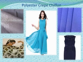Polyester Crepe Chiffon
 