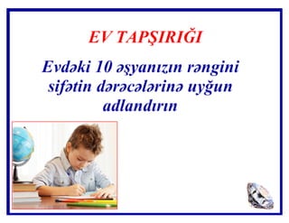 Sifətin dərəcələri  