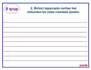 Mürəkkəb sözlər