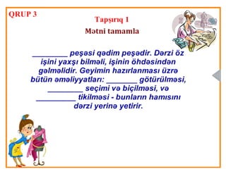 Peşələr necə yaranıb?