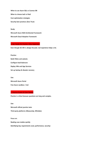 Latest AZ-305 PDF Dumps 2026 Version Download | PDF
