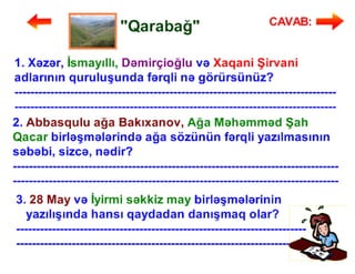 Mürəkkəb adlar və onların yazılışı