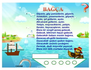 Novruz el bayramıdır