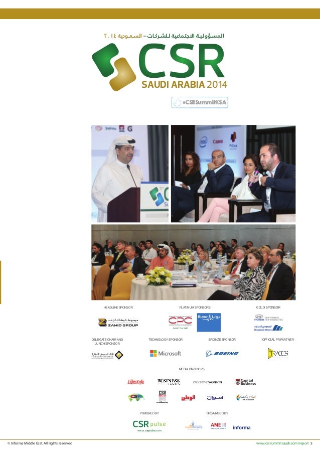 Top CSR Trends in Saudi Arabia Report