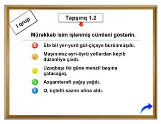 Mürəkkəb isimlər