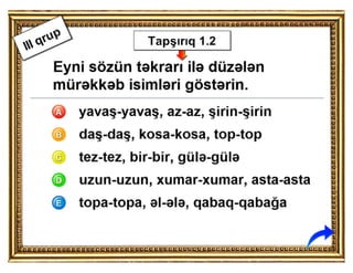 Mürəkkəb isimlər