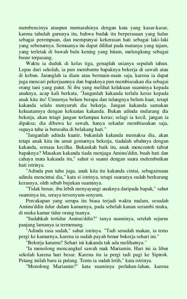 AZAB DAN SENGSARA MERARI SIREGAR