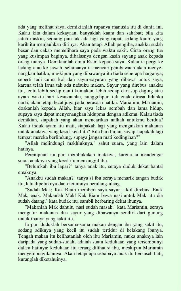 AZAB DAN SENGSARA MERARI SIREGAR