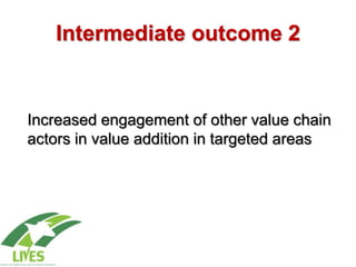 Introduction to Livestock and Irrigation Value Chains for Ethiopian Smallholders (LIVES) Project