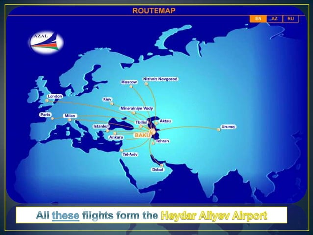Azal ( Azerbaijan Airlines ) | PPTX