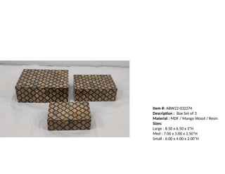 azam boxes handmade of differnet material.pptx